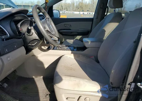 2016 Kia Sedona Lx из США, поврежденный, VIN KNDMB5C1XG6204261